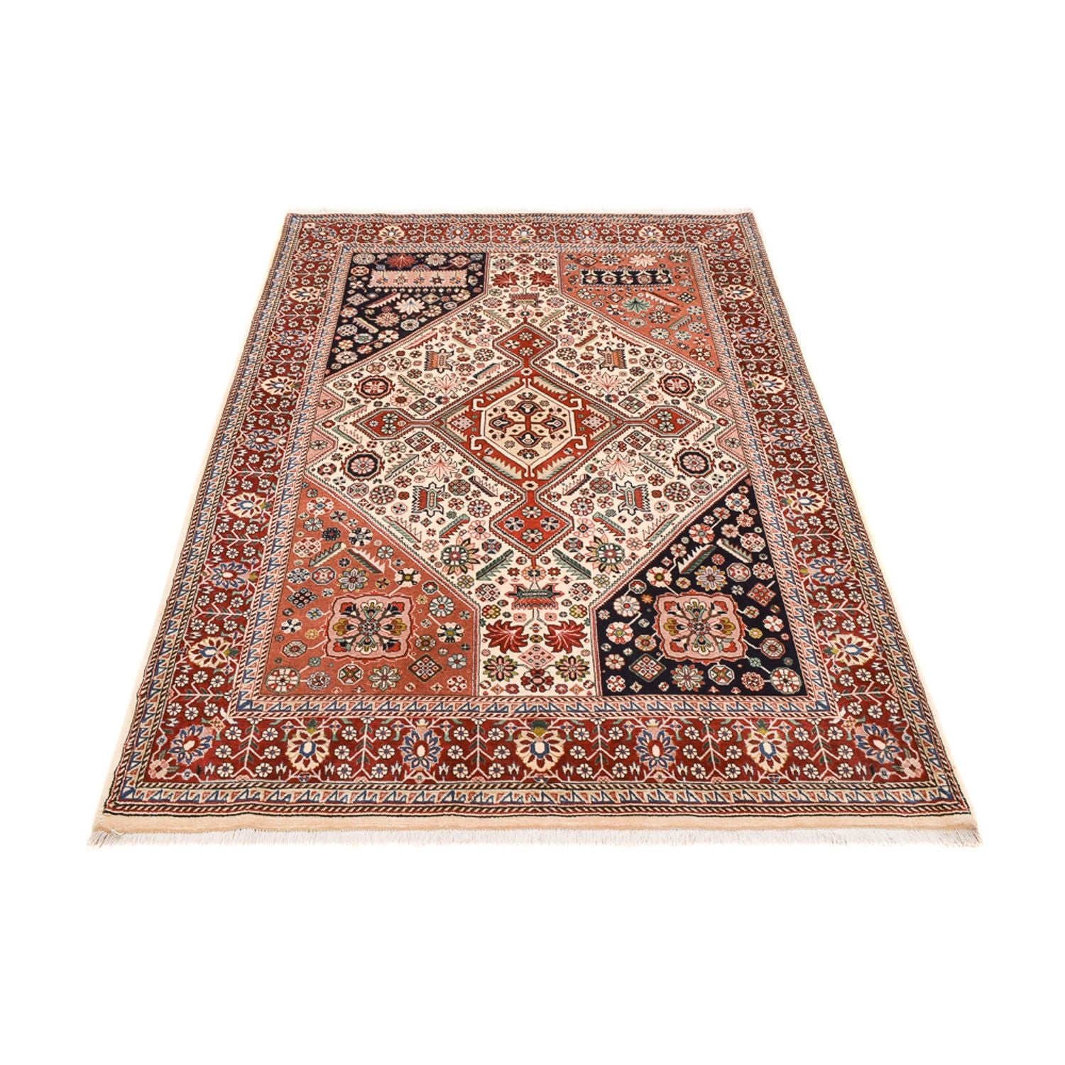Gabbeh-tæppe - Kashkuli Persisk - 215 x 146 cm - flerfarvet