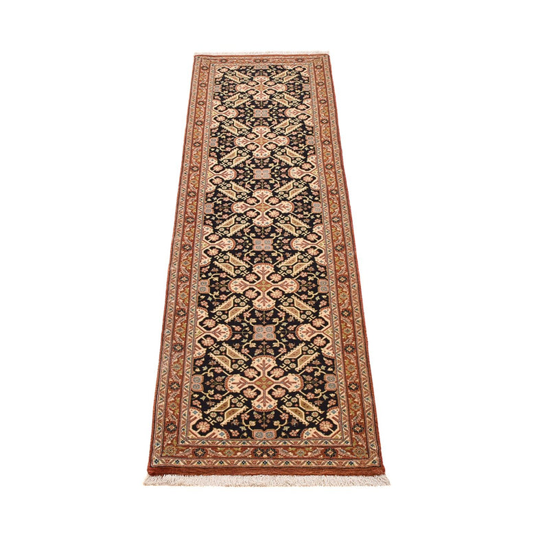 Løber Persisk tæppe - Ghom - Royal - 209 x 50 cm - mørk beige