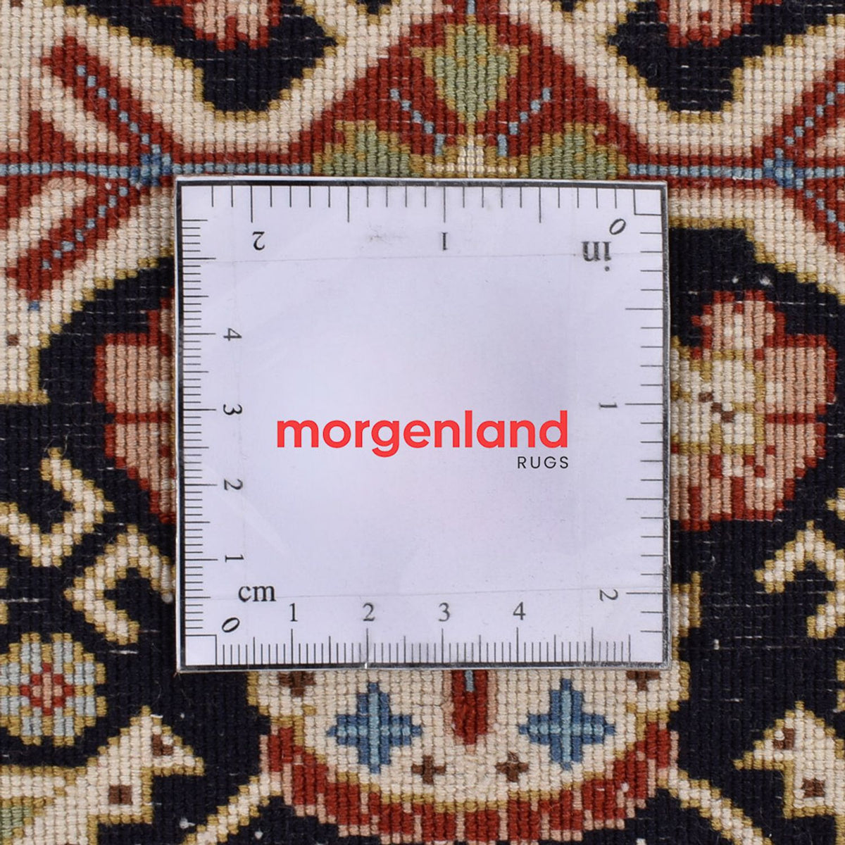 Løber Persisk tæppe - Ghom - Royal - 209 x 50 cm - mørk beige