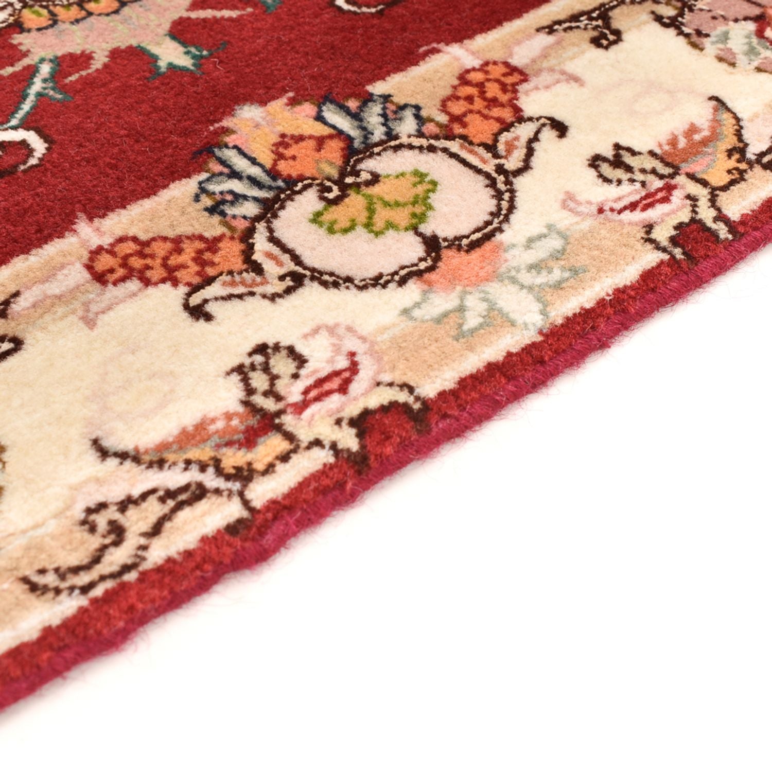 Persisk tæppe - Tabriz - Royal - 90 x 58 cm - rød