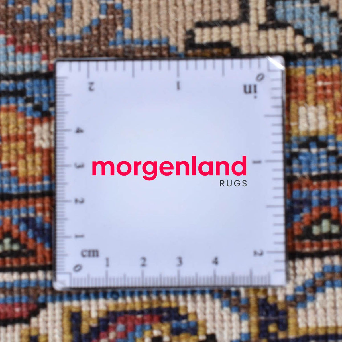 Persisk tæppe - Nomadisk - 196 x 133 cm - lysrød