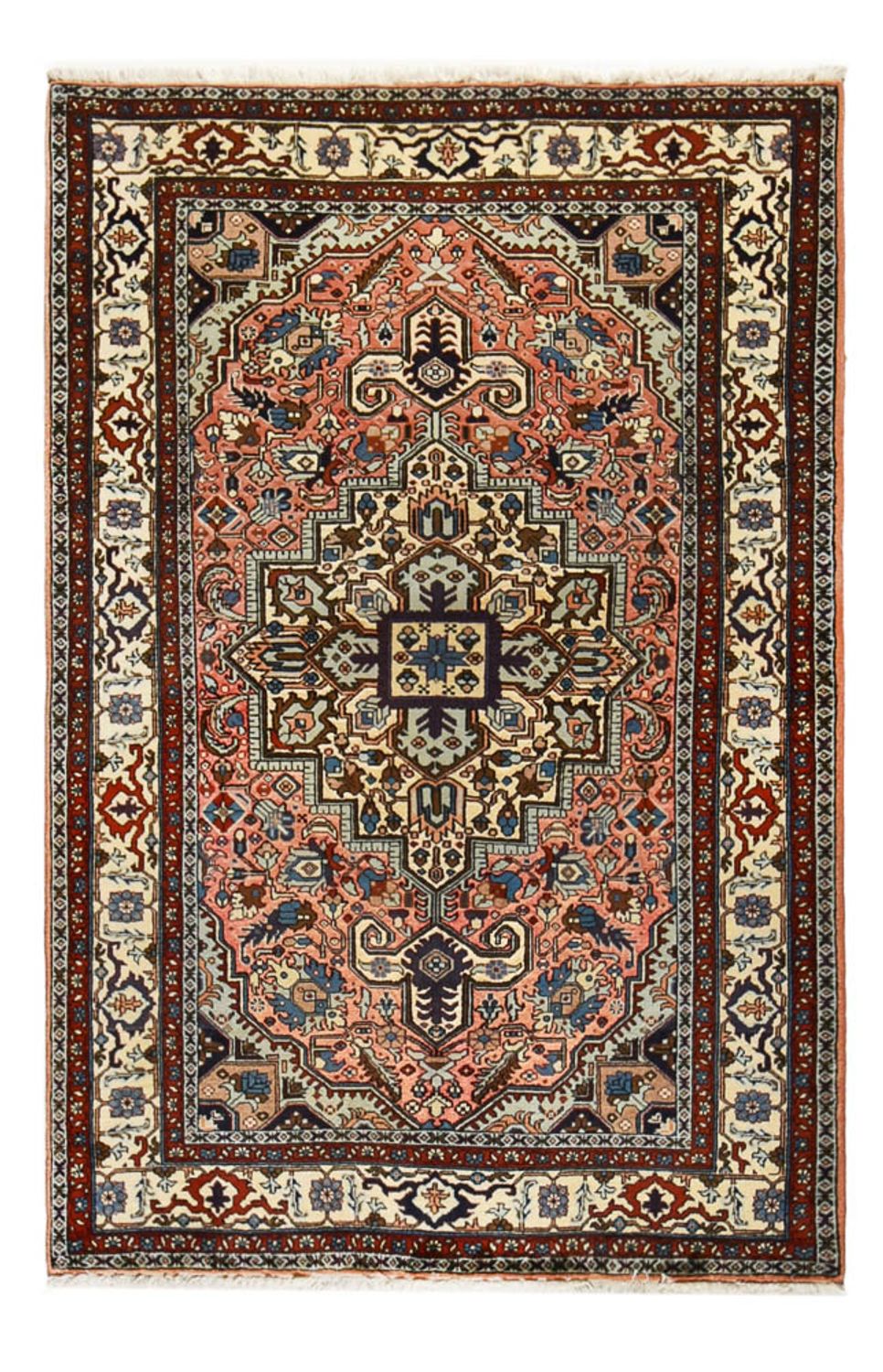 Persisk tæppe - Nomadisk - 200 x 138 cm - flerfarvet