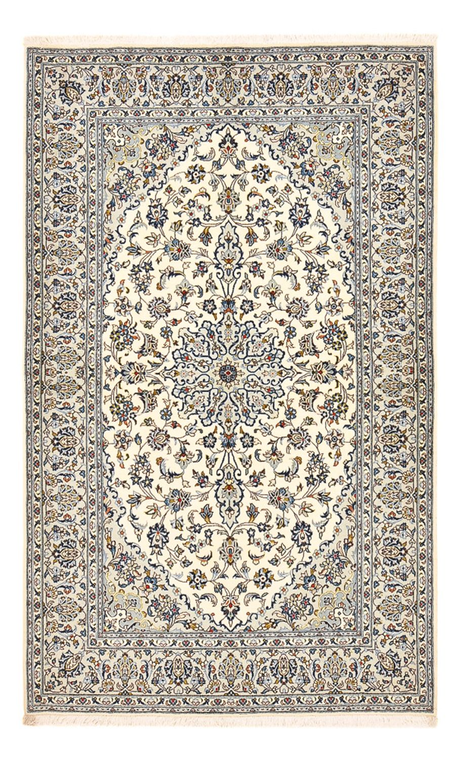 Persisk tæppe - Keshan - 228 x 140 cm - sand