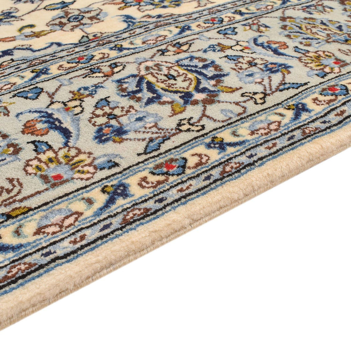 Kashan Tæppe 140x228cm - Persisk tæppe
