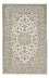 Persisk tæppe - Keshan - 220 x 140 cm - lysegrå
