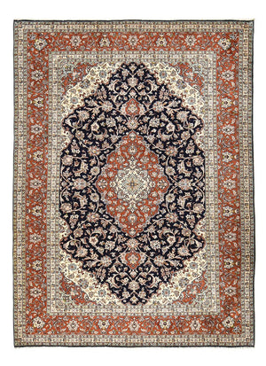 Persisk tæppe - Classic - 345 x 246 cm - mørkeblå