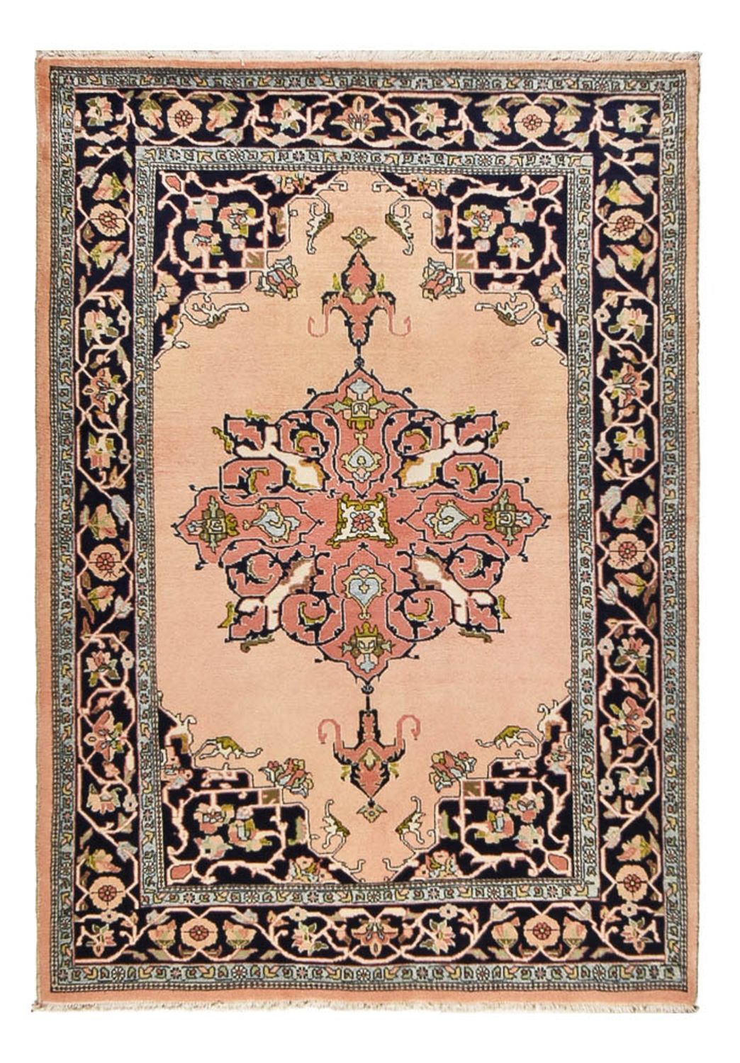 Persisk tæppe - Nomadisk - 200 x 140 cm - lysrød
