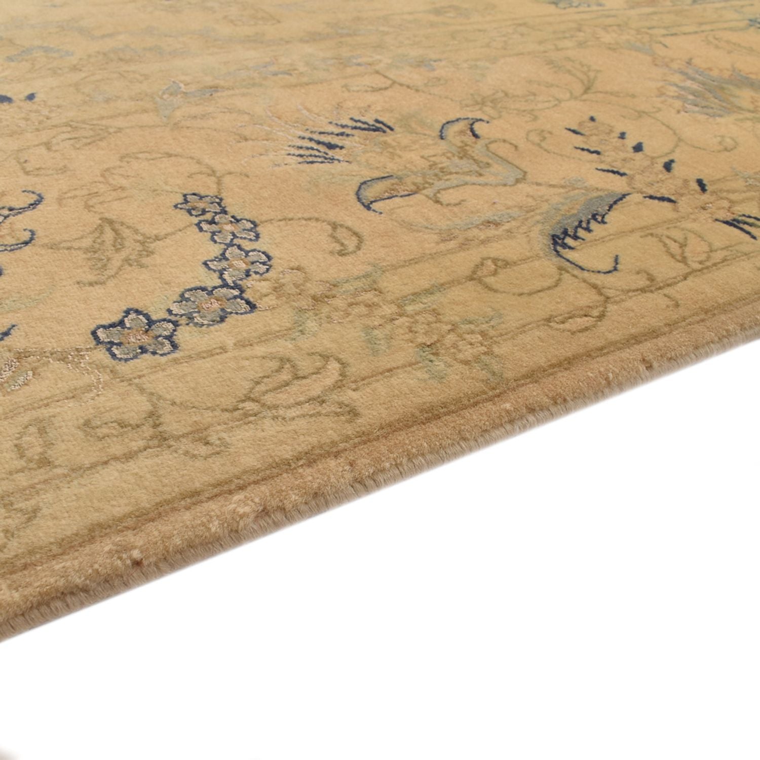Persisk tæppe - Tabriz - Royal firkantet  - 250 x 244 cm - karamel