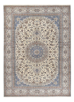 Persisk tæppe - Nain - Premium - 455 x 315 cm - creme