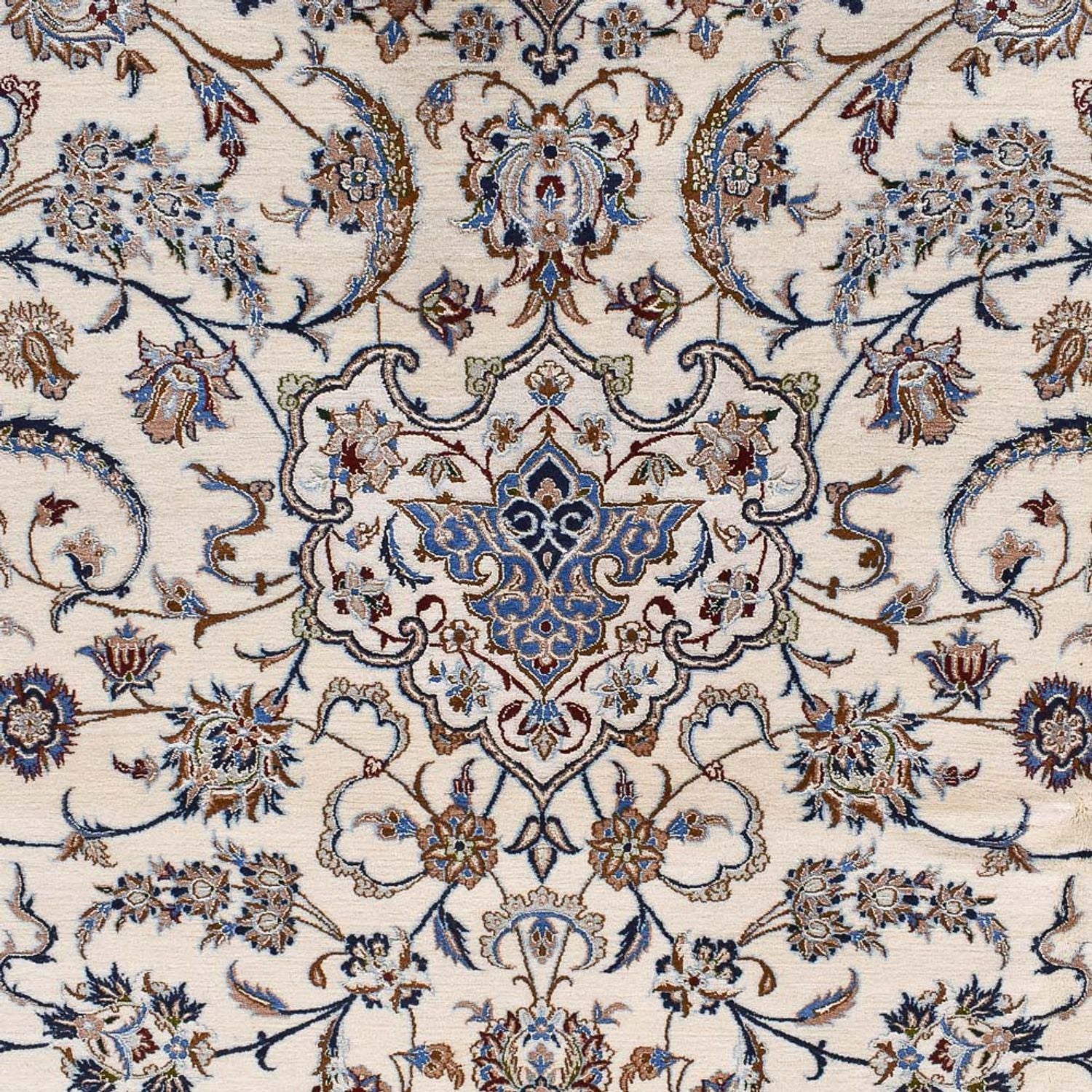 Persisk tæppe - Nain - Premium - 455 x 315 cm - creme