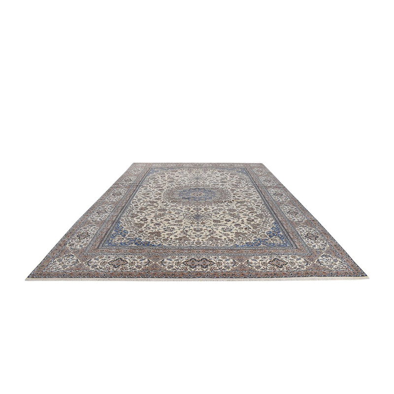 Persisk tæppe - Nain - Premium - 455 x 315 cm - creme