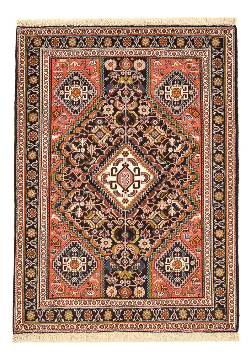 Gabbeh-tæppe - Kashkuli Persisk - 158 x 110 cm - lysrød