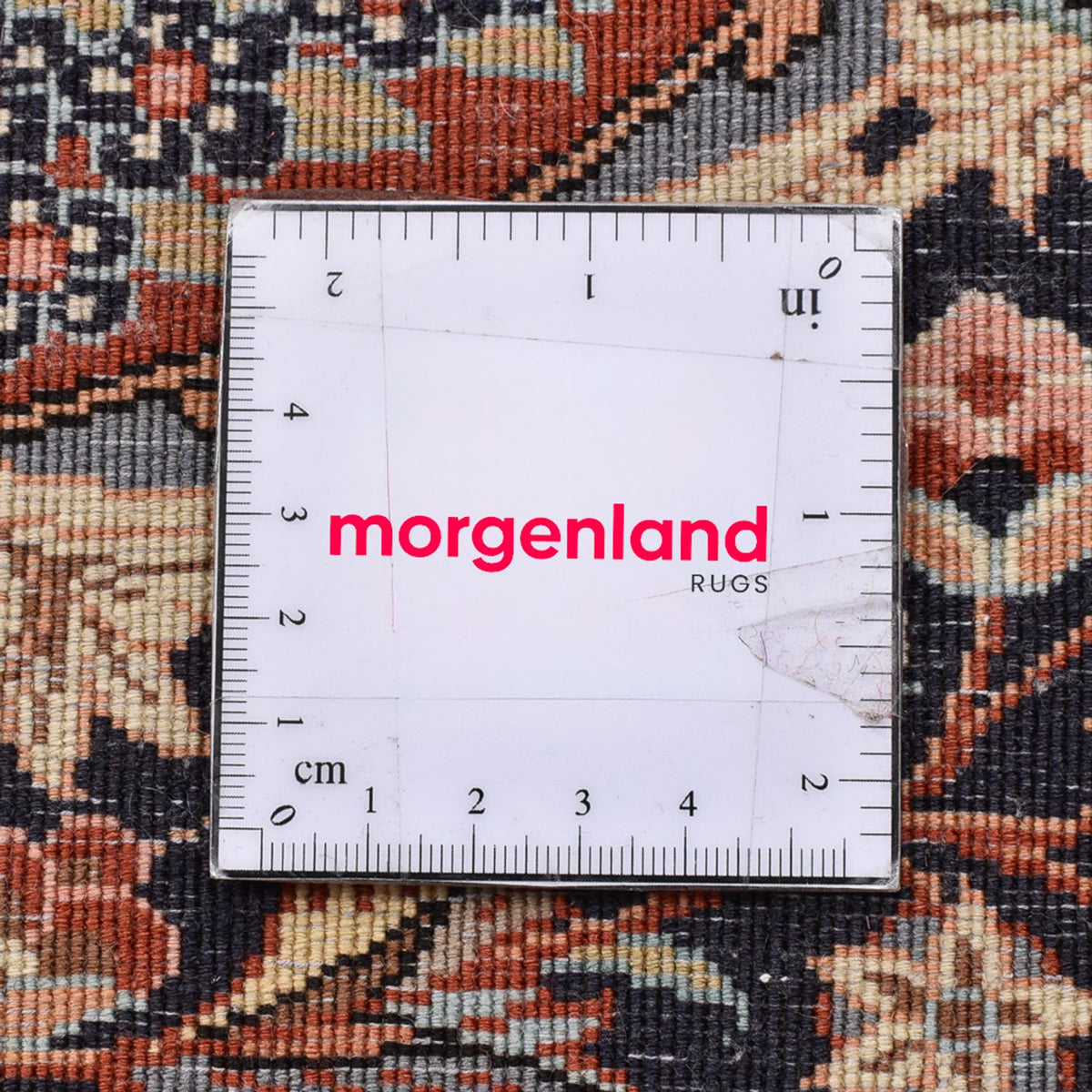 Persisk tæppe - Ghom - 77 x 60 cm - flerfarvet