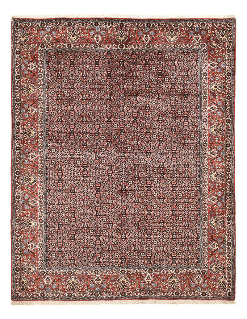 Persisk tæppe - Bijar - 247 x 194 cm - rust