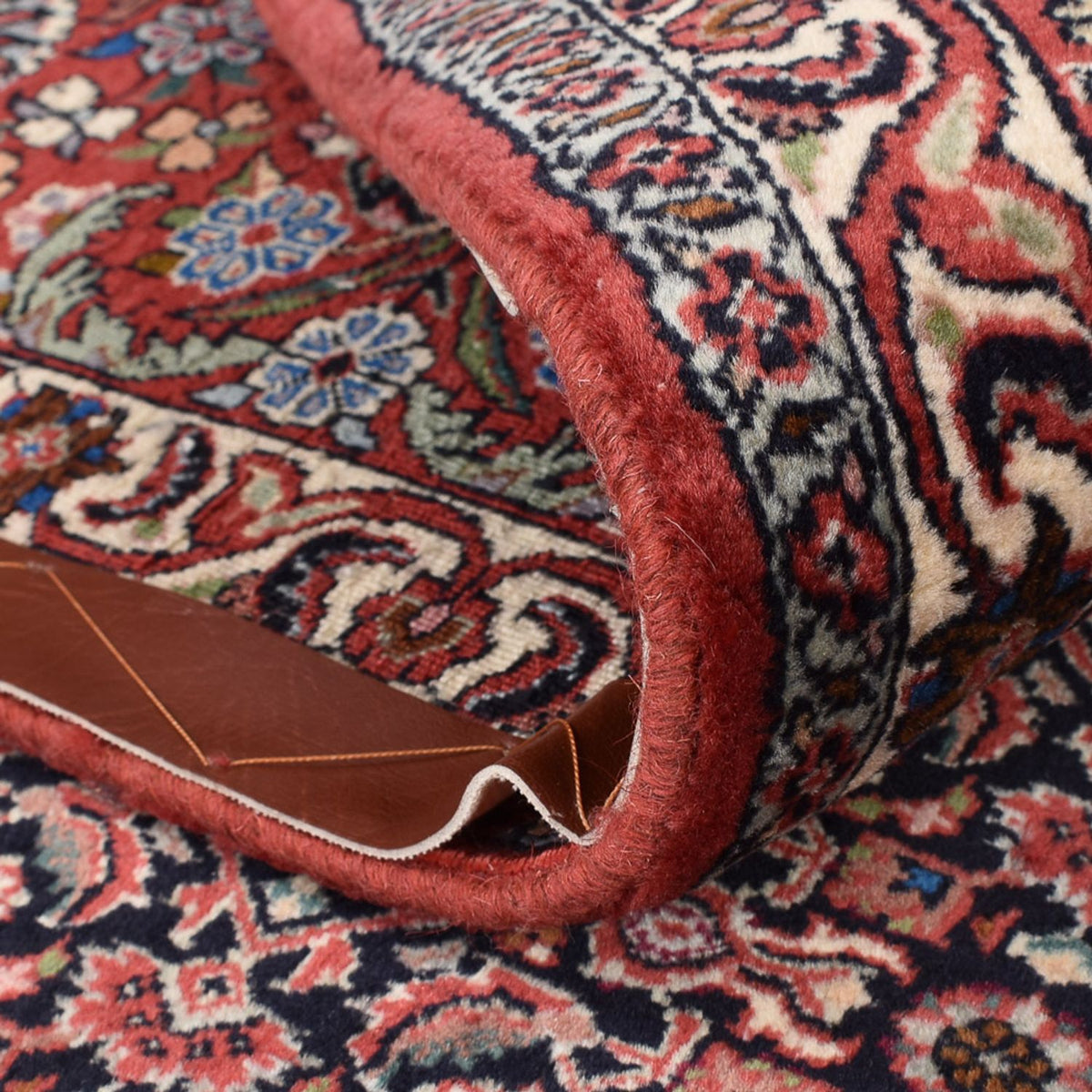 Persisk tæppe - Bijar - 247 x 194 cm - rust