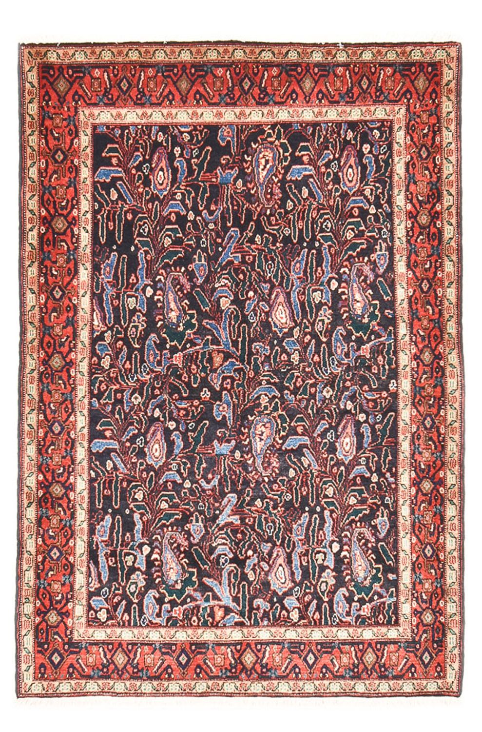 Persisk tæppe - Classic - 169 x 115 cm - flerfarvet