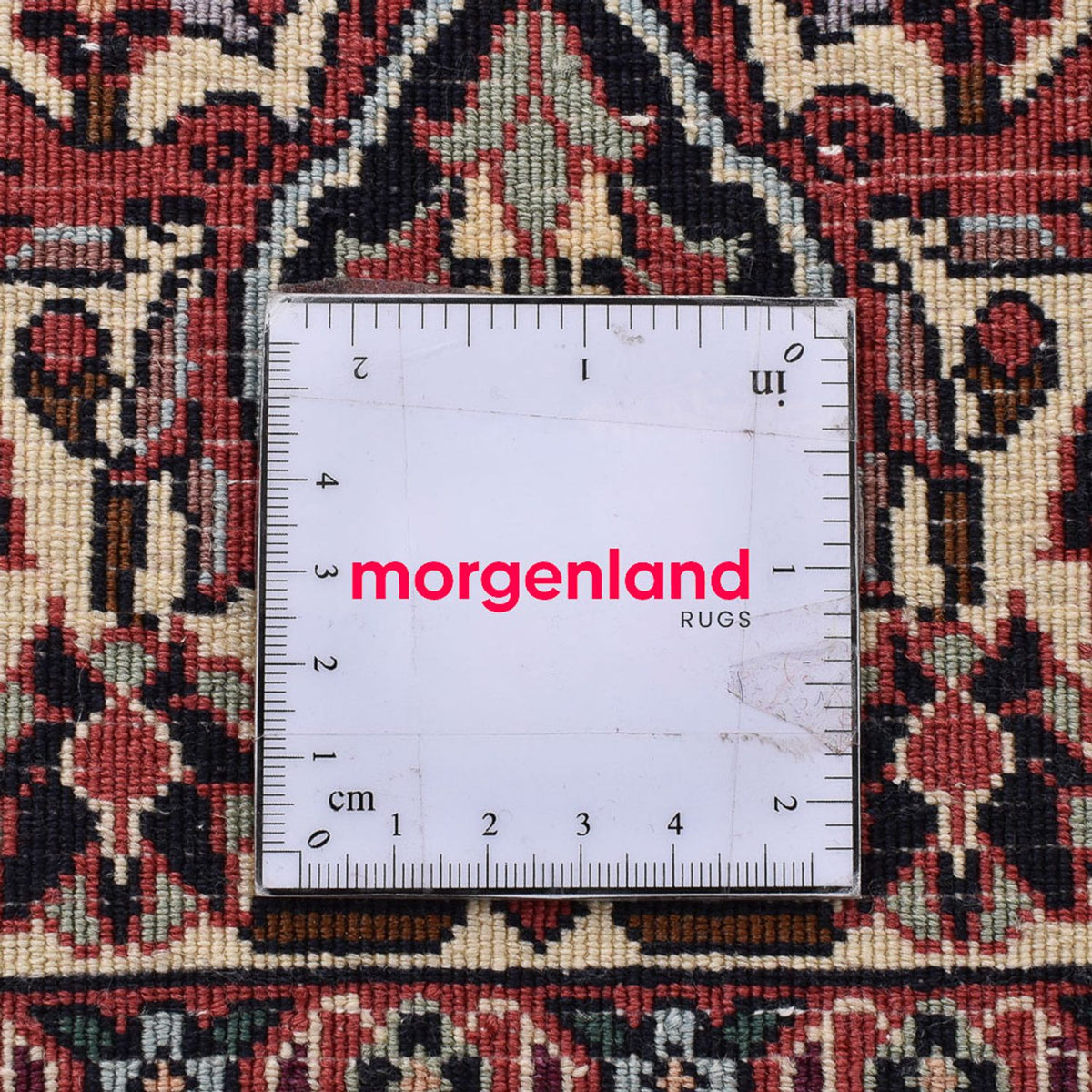 Persisk tæppe - Bijar - 250 x 204 cm - rust