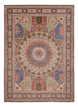 Persisk tæppe - Tabriz - Royal - 411 x 302 cm - flerfarvet