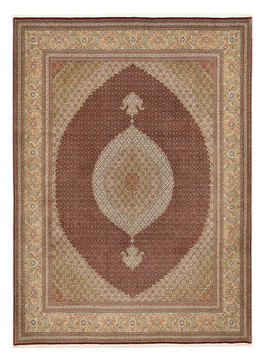 Persisk tæppe - Tabriz - Royal - 407 x 301 cm - mørk beige