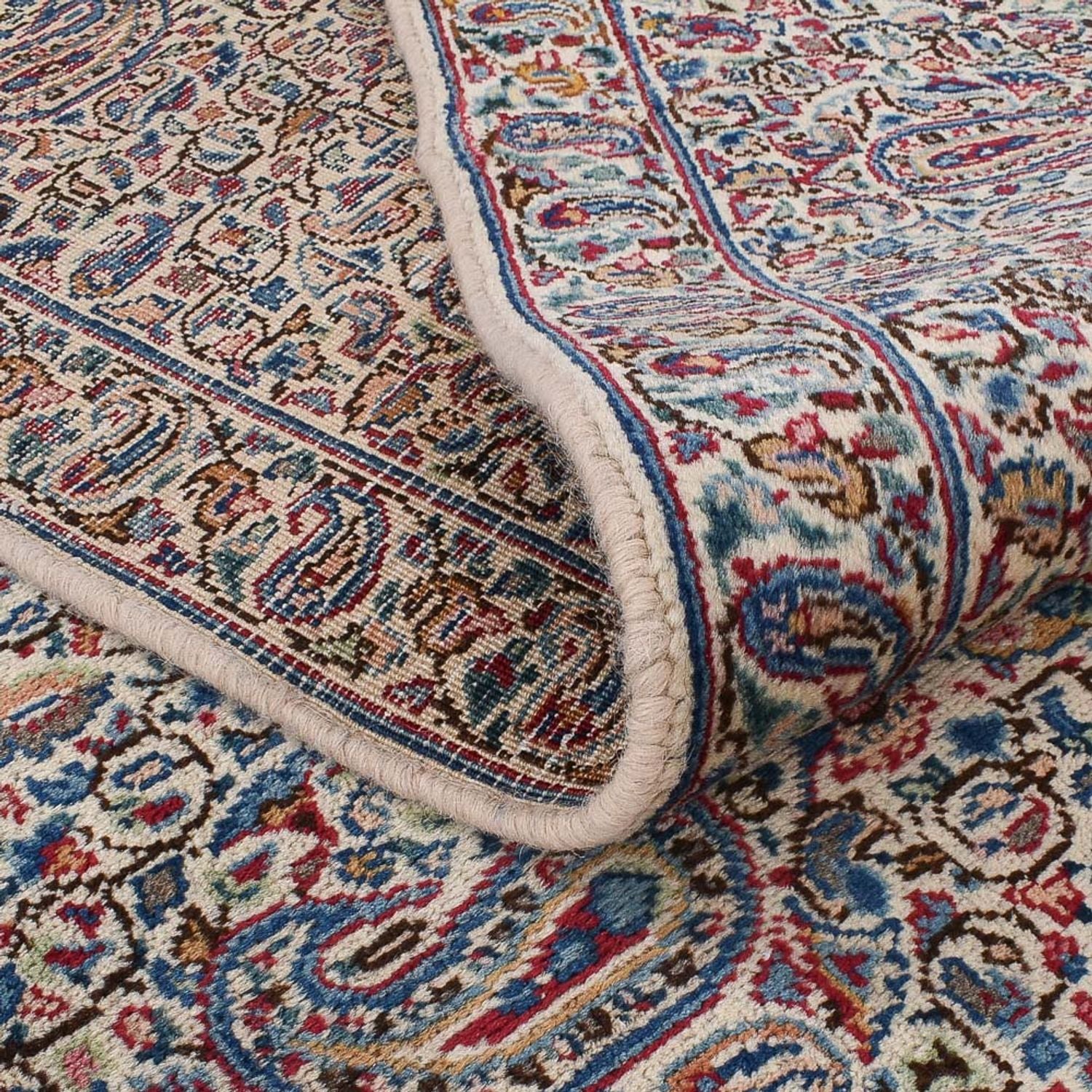 Persisk tæppe - Tabriz - Royal - 398 x 297 cm - grå