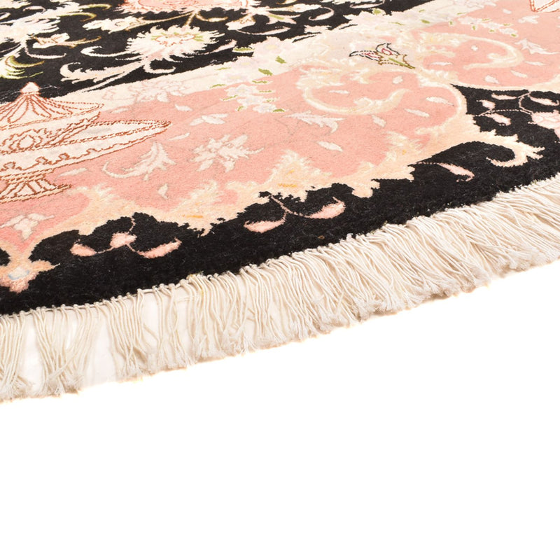 Persisk tæppe - Tabriz - Premium rundt  - 200 x 200 cm - flerfarvet