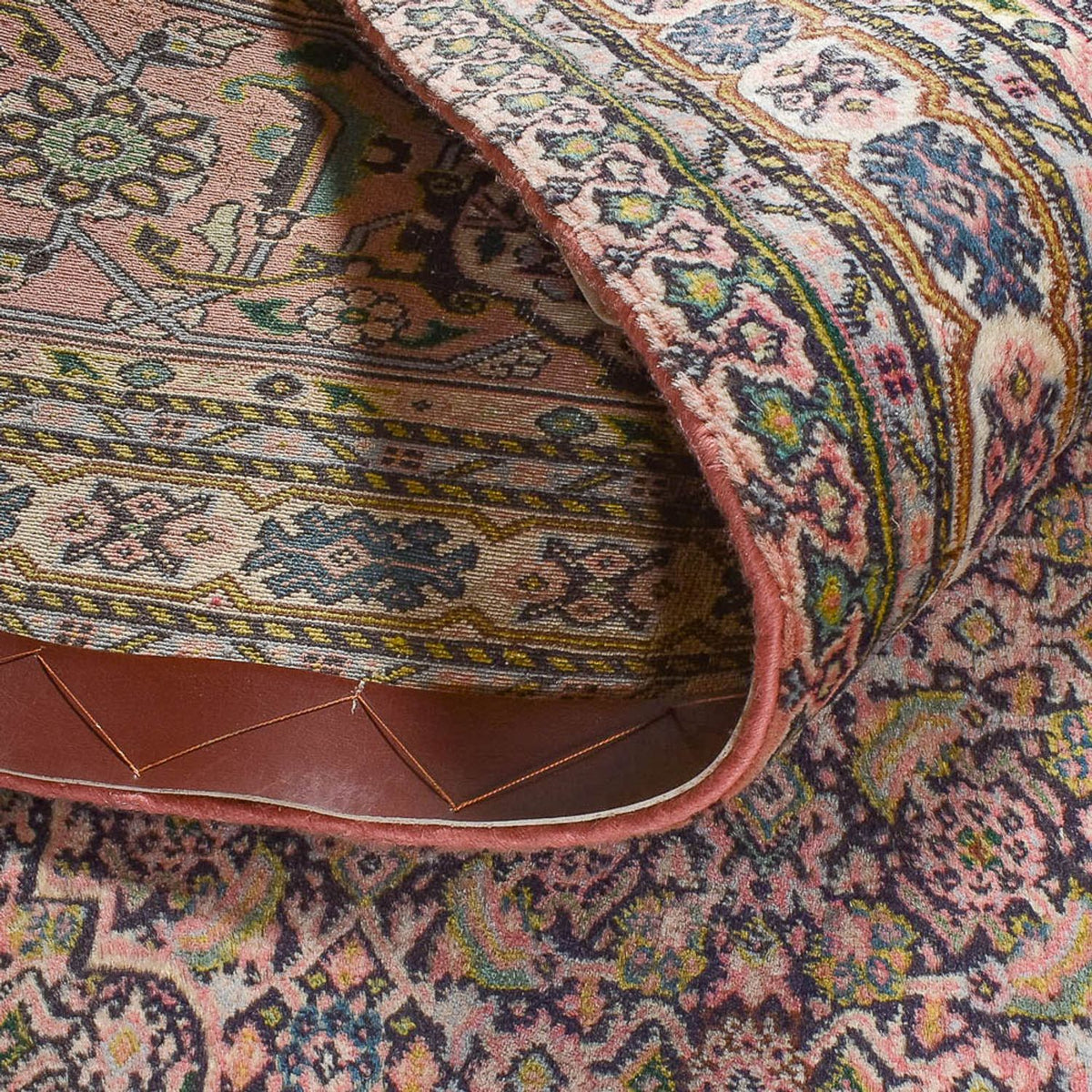 Persisk tæppe - Tabriz - 370 x 259 cm - rust