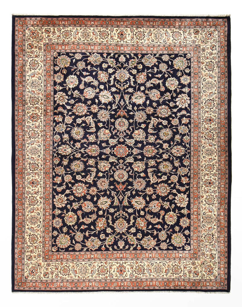 Persisk tæppe - Classic - Royal - 388 x 300 cm - mørkeblå