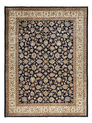 Persisk tæppe - Classic - Royal - 382 x 296 cm - mørkeblå