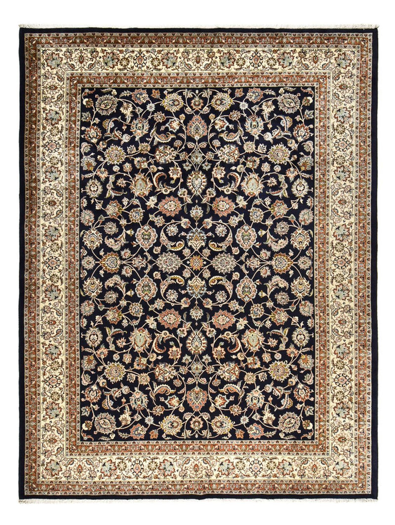 Persisk tæppe - Classic - Royal - 382 x 296 cm - mørkeblå