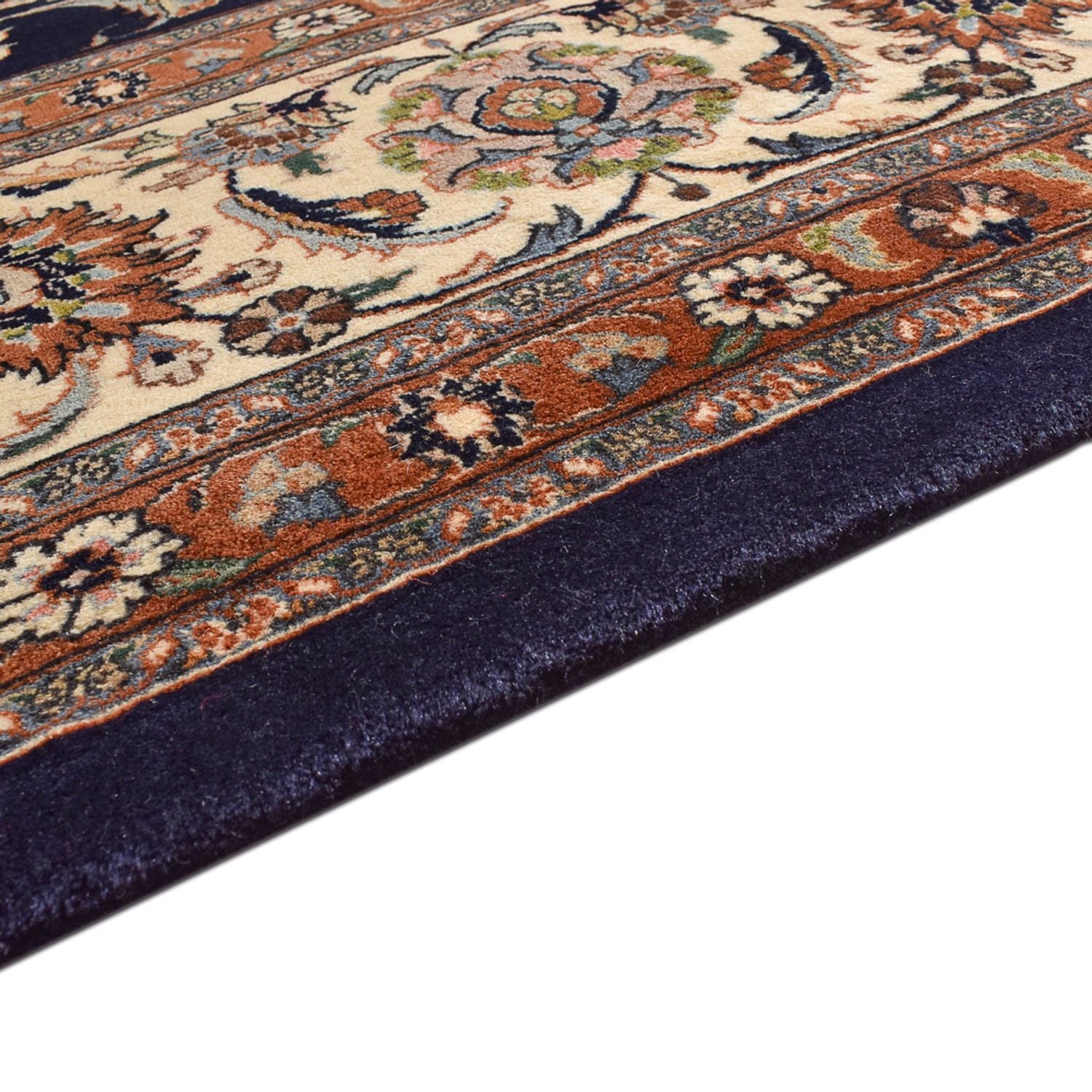 Persisk tæppe - Classic - Royal - 386 x 300 cm - mørkeblå