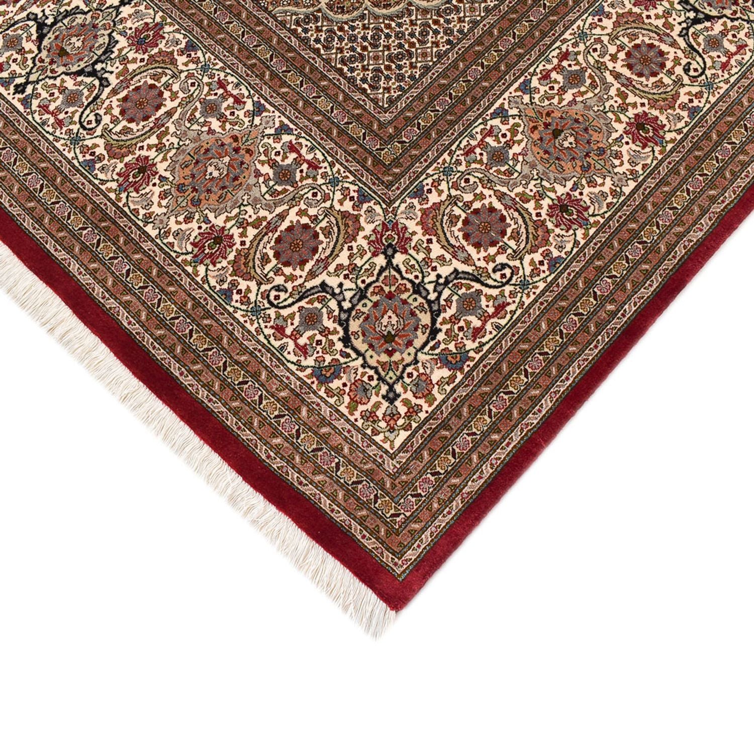 Persisk tæppe - Tabriz - Royal - 410 x 302 cm - mørk beige