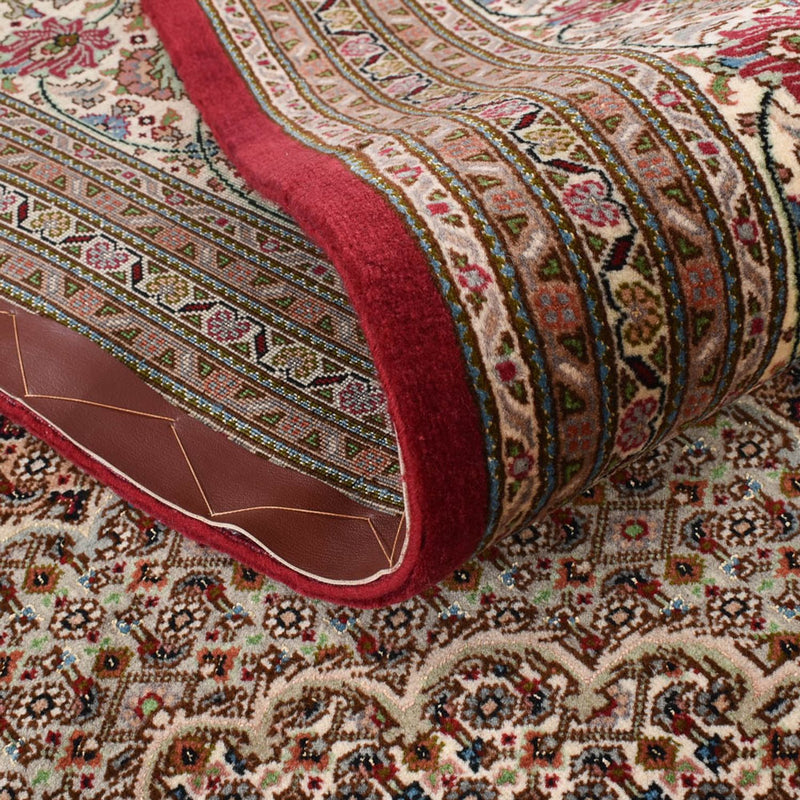 Persisk tæppe - Tabriz - Royal - 410 x 302 cm - mørk beige