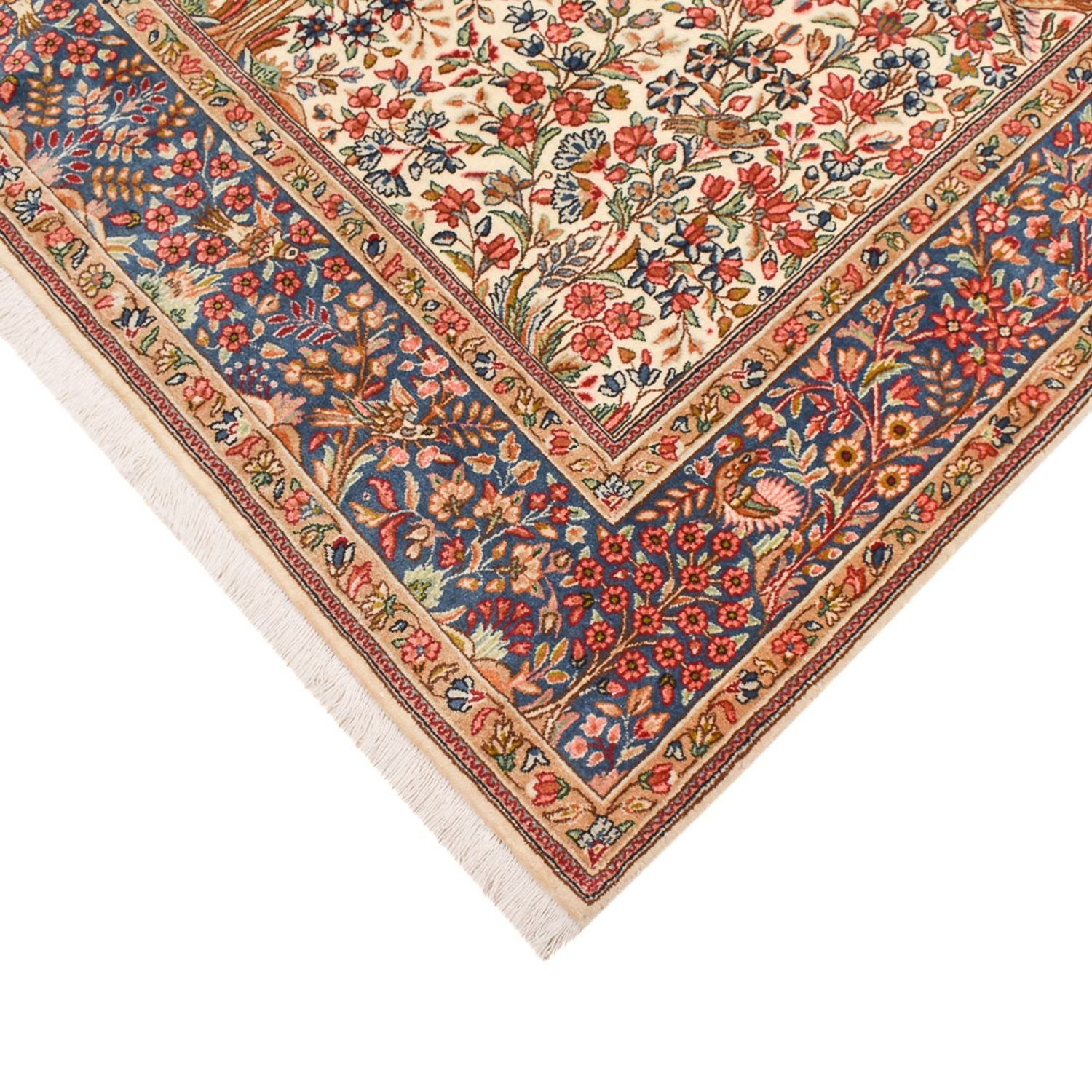 Persisk tæppe - Royal - 265 x 174 cm - mørk beige