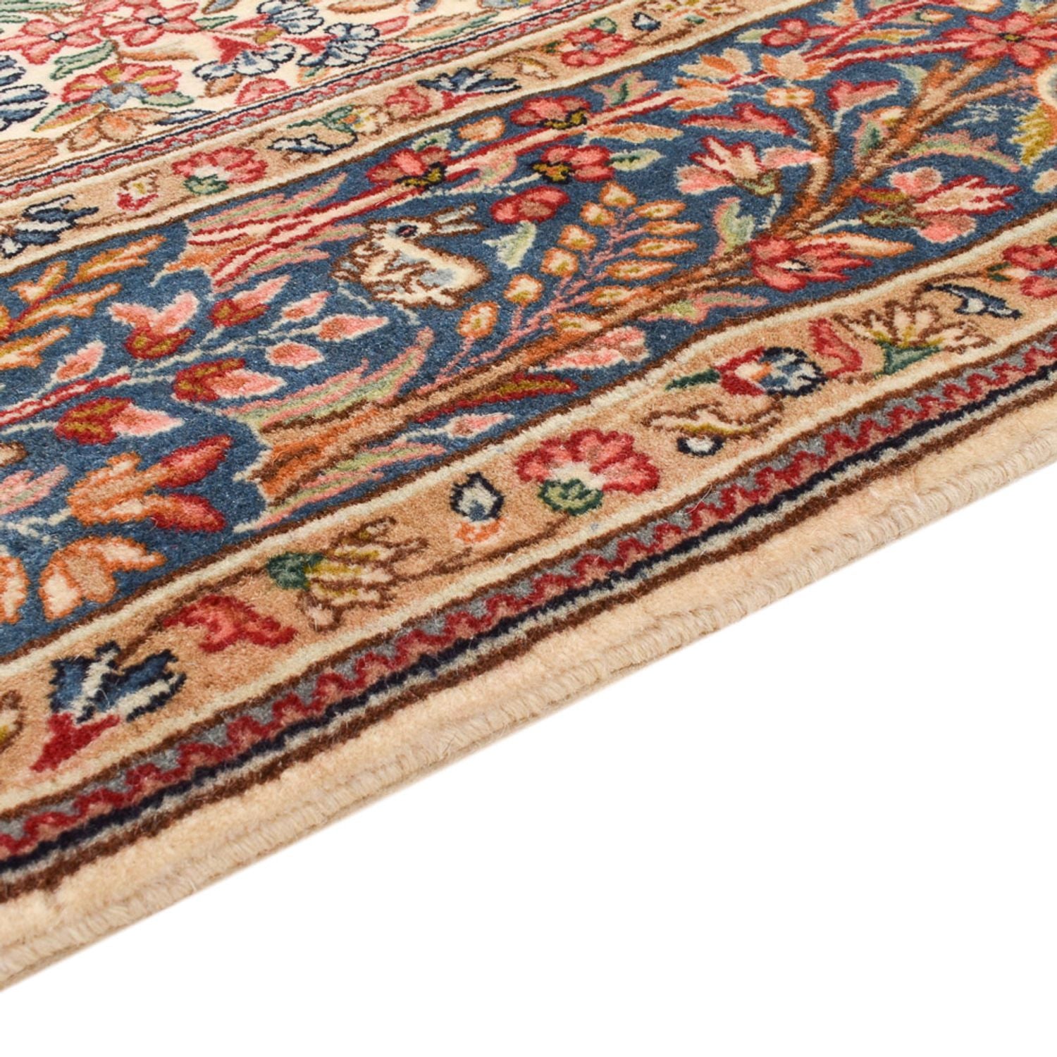Persisk tæppe - Royal - 265 x 174 cm - mørk beige