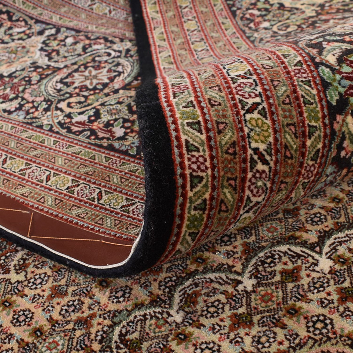 Persisk tæppe - Tabriz - Royal - 400 x 300 cm - mørk kamel