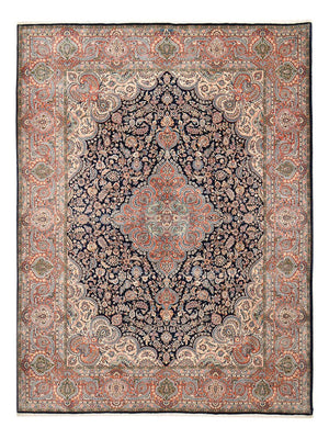 Persisk tæppe - Classic - 404 x 305 cm - mørkeblå