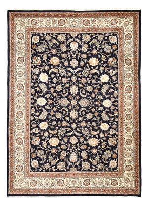 Persisk tæppe - Classic - Royal - 349 x 248 cm - mørkeblå