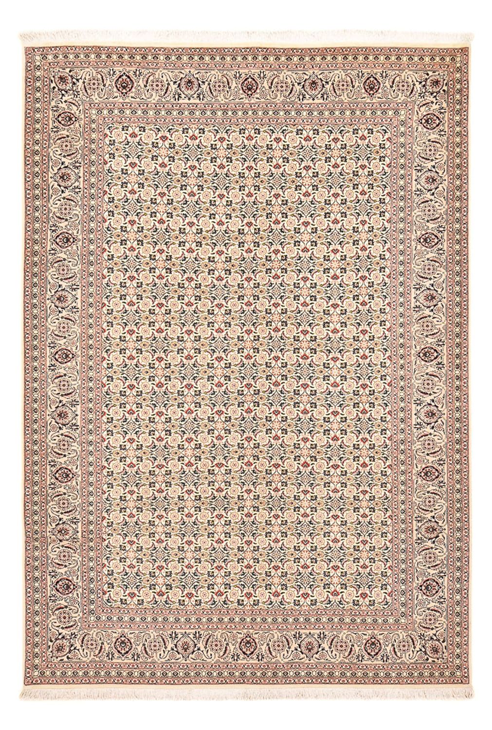 Persisk tæppe - Tabriz - Royal - 297 x 200 cm - lys beige