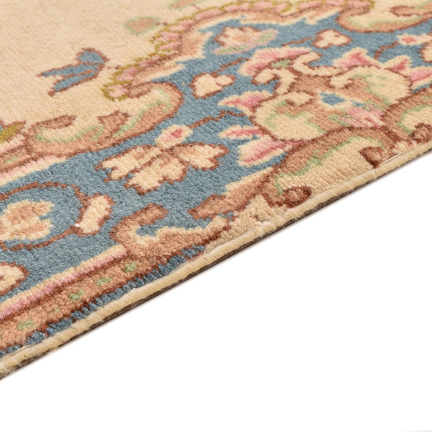 Løber Persisk tæppe - Royal - 408 x 75 cm - beige