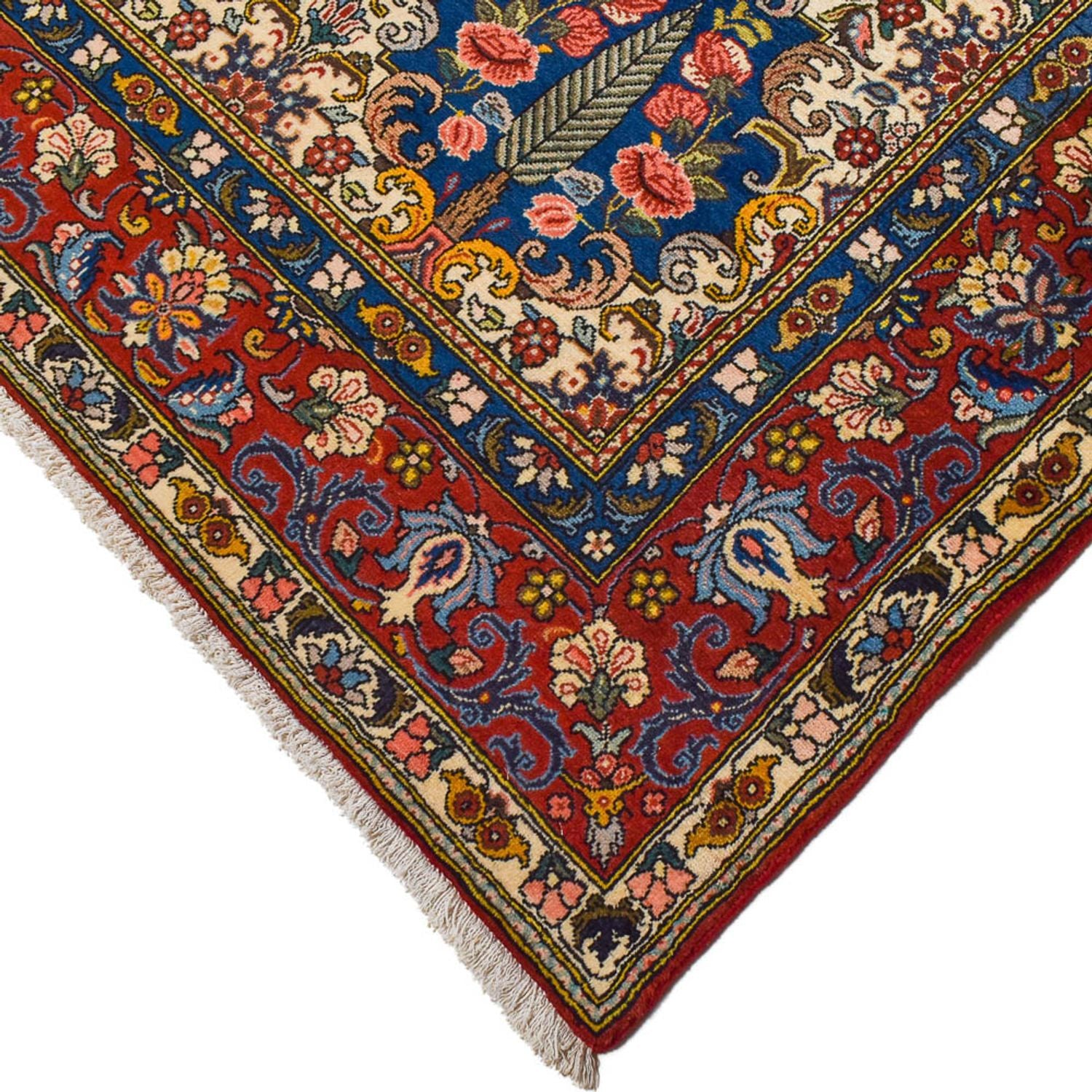 Persisk tæppe - Nomadisk - 300 x 206 cm - flerfarvet