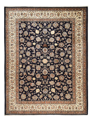 Persisk tæppe - Classic - Royal - 390 x 297 cm - mørkeblå