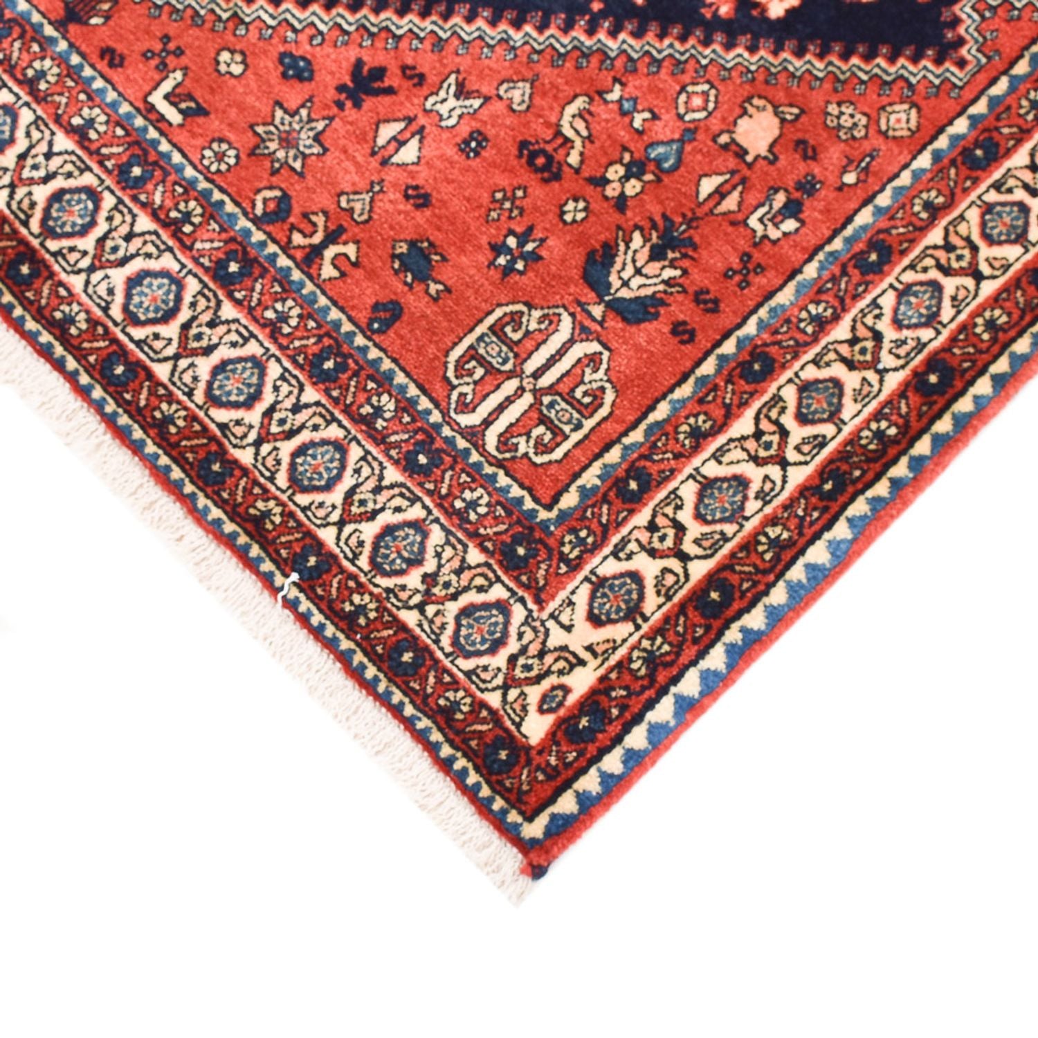 Gabbeh-tæppe - Kashkuli Persisk - 150 x 103 cm - mørkeblå