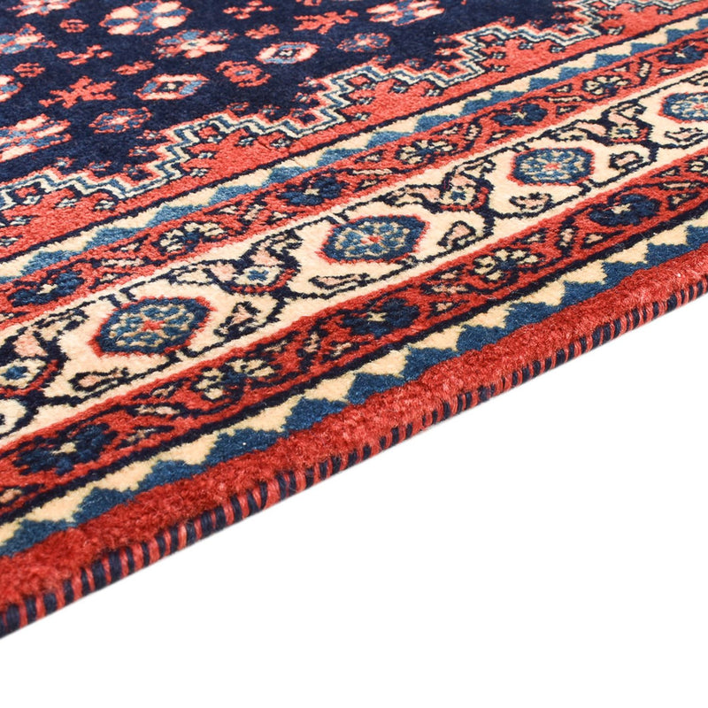 Gabbeh-tæppe - Kashkuli Persisk - 150 x 103 cm - mørkeblå