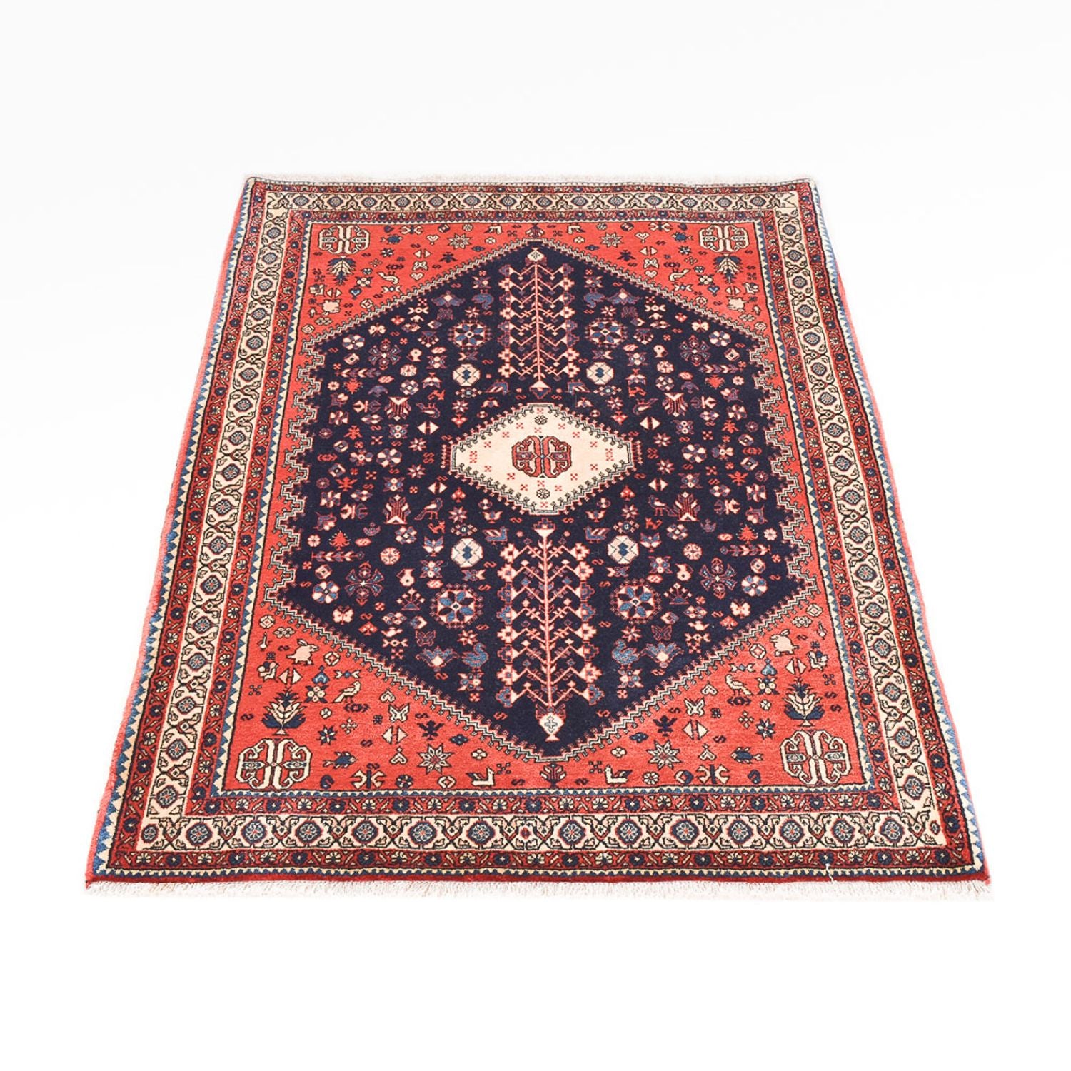 Gabbeh-tæppe - Kashkuli Persisk - 150 x 103 cm - mørkeblå