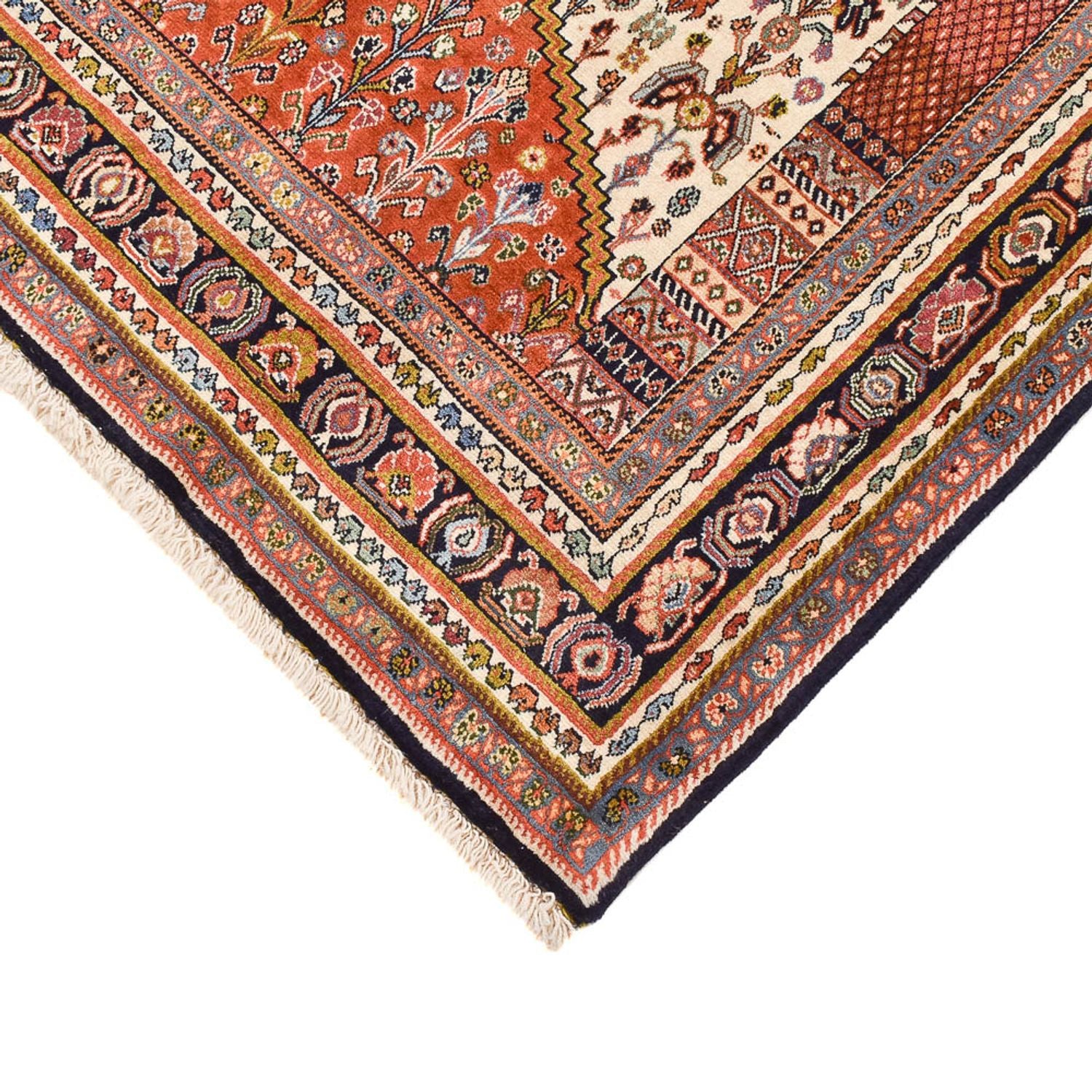 Gabbeh-tæppe - Kashkuli Persisk - 180 x 143 cm - flerfarvet