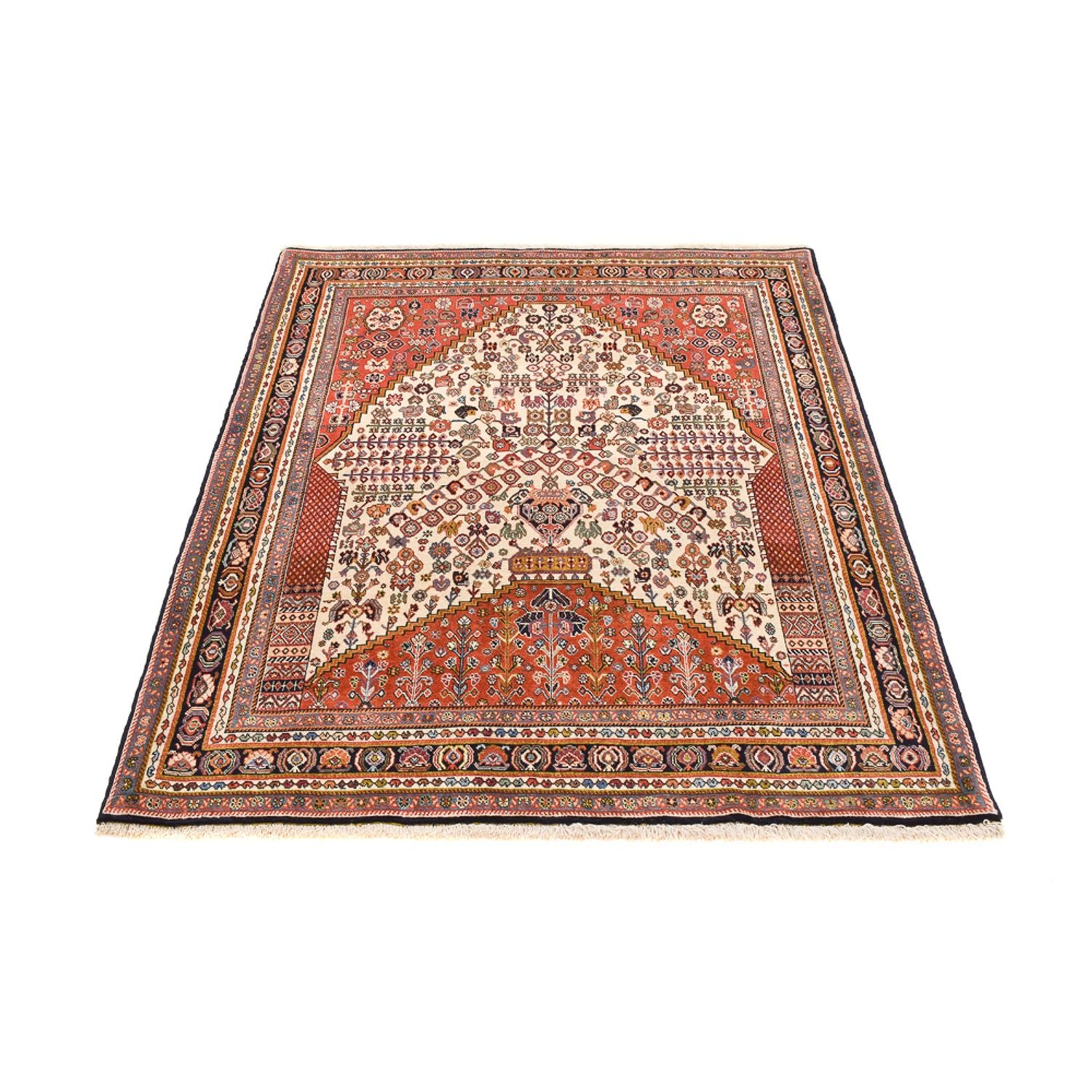 Gabbeh-tæppe - Kashkuli Persisk - 180 x 143 cm - flerfarvet