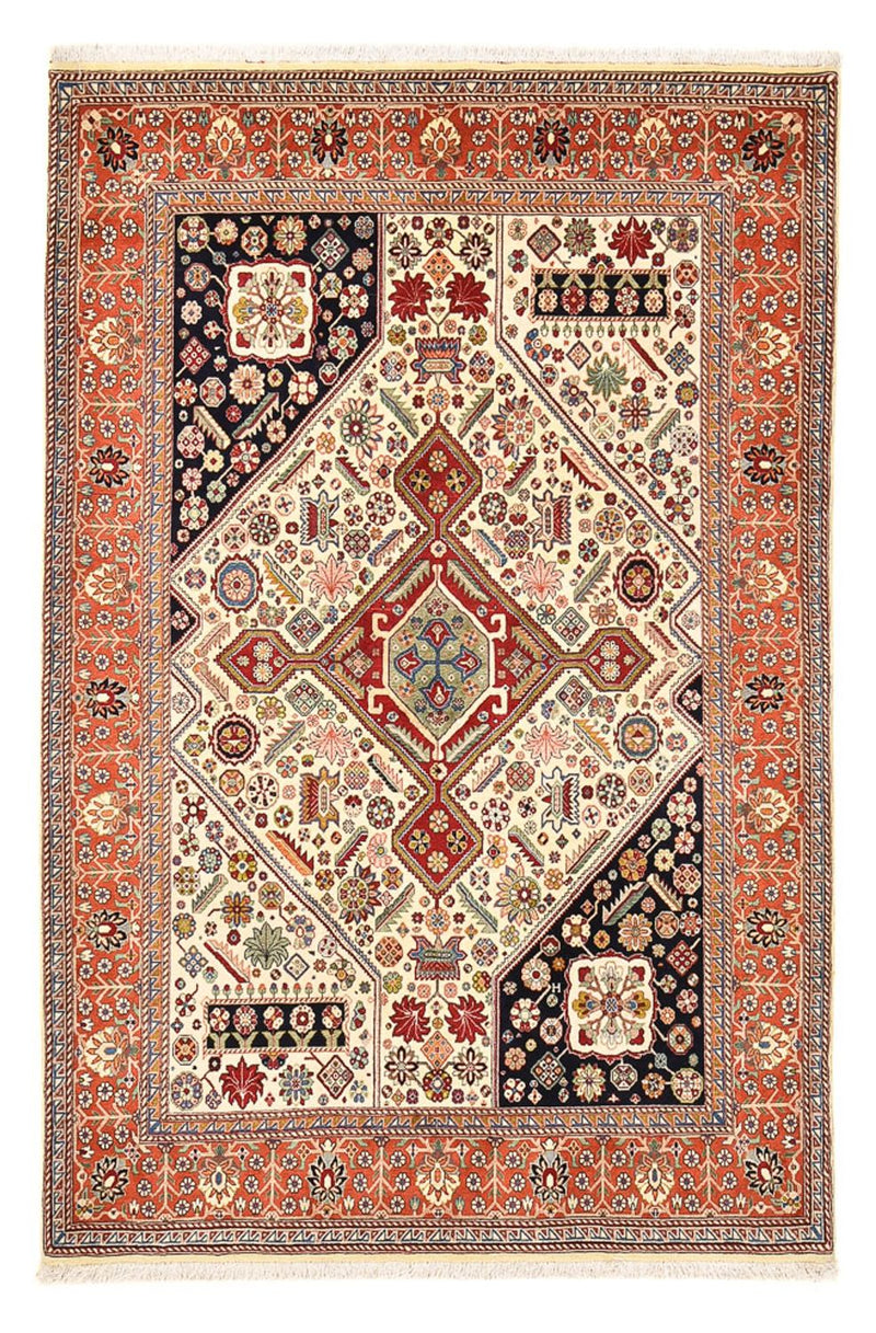 Gabbeh-tæppe - Kashkuli Persisk - 216 x 148 cm - flerfarvet