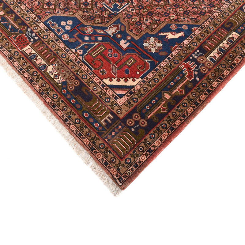 Persisk tæppe - Nomadisk - 286 x 206 cm - mørkerød