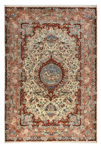 Kashan Tæppe 221x322cm - Persisk tæppe