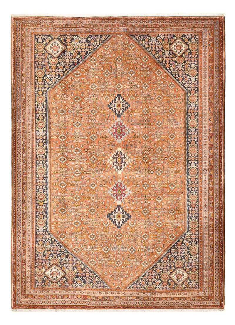 Gabbeh-tæppe - Kashkuli Persisk - 343 x 254 cm - lysrød